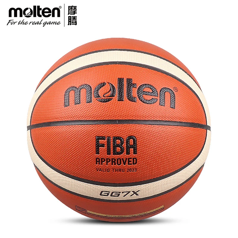 MOLTEN Genuine Official Basketball Ball Official Size 7 GG7X PU Leather Outdoor Indoor Match Training Men Basketball Basquetebol