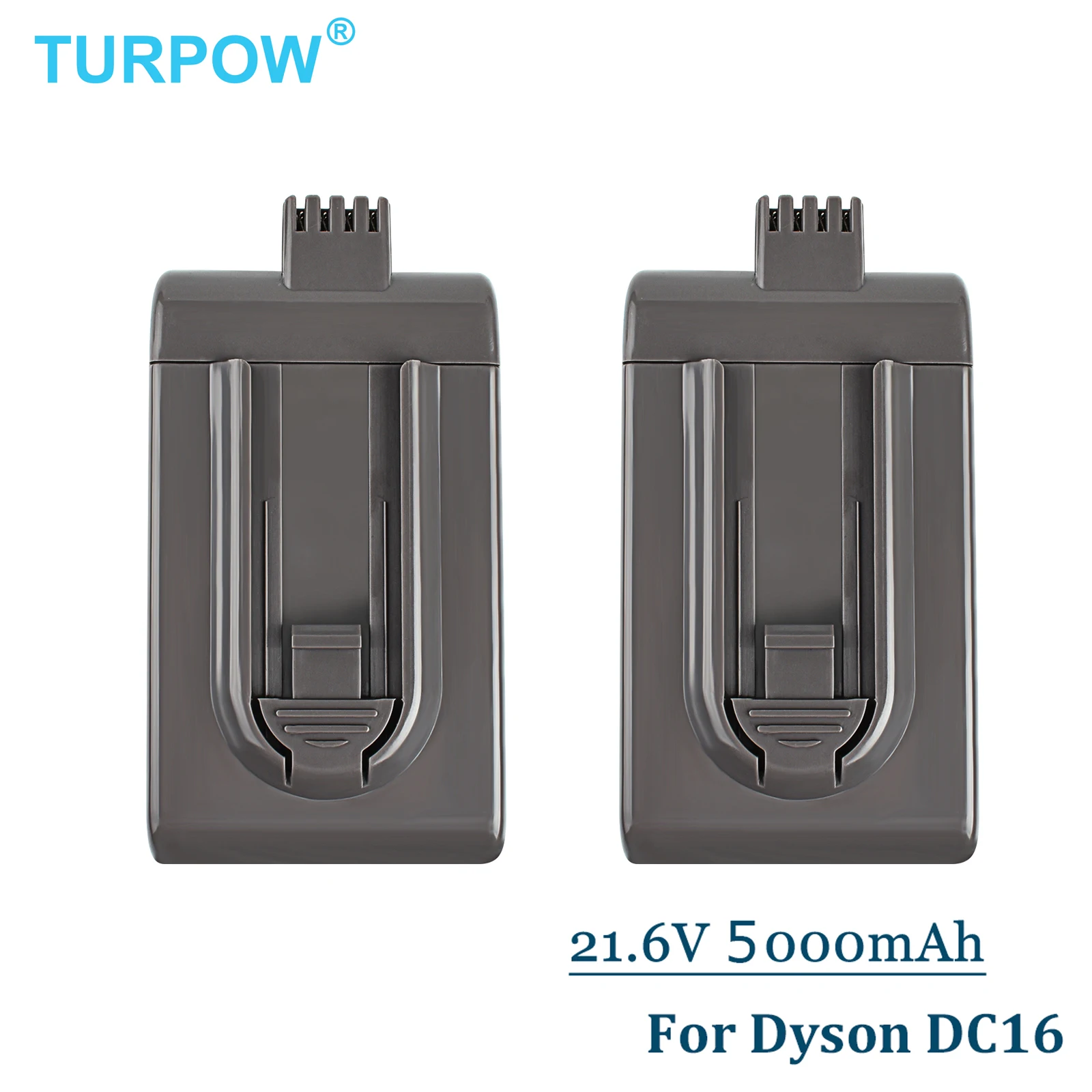 

Turpow 21.6V 5000mAh Battery Li-ion for Dyson DC16 DC12 BP-01 12097 912433-01 912433-03 Vacuum Cleaner Batterie Rechargeable