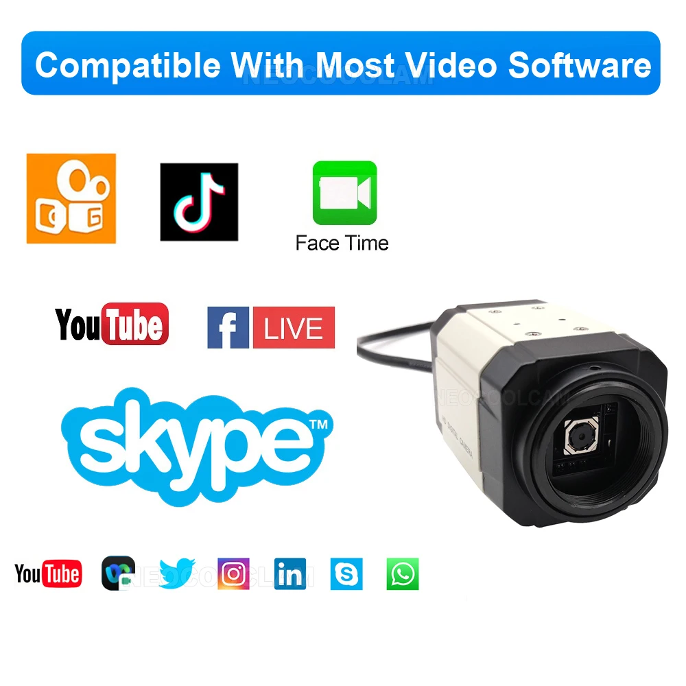HD 8MP IMX179 USB веб-камера с автофокусом OTG UVC Мини Промышленная металлическая коробка