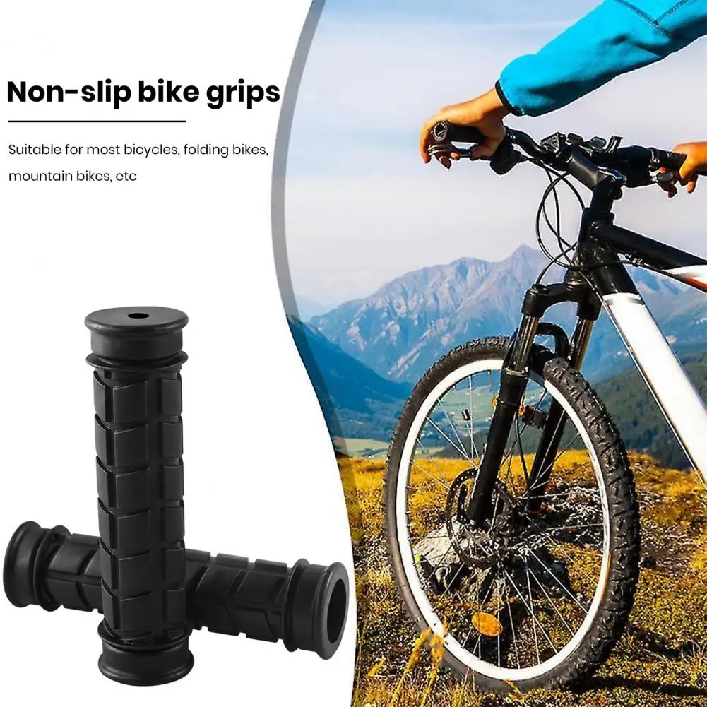 

Strong Bike Handlebar Grips Soft Anti-deformation Bicycle Universal Grip Cover Thickened Bicycle Grips Bike Supply