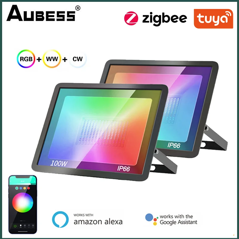 

Уличный светодиодный RGB прожектор с отражателем, 30/50/100 Вт, 220 В