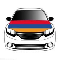 armenia flag car hood cover 3 3x5ft 100polyestercar bonnet banner