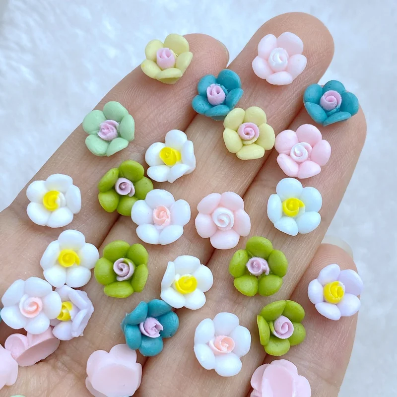 

Мини цветочки из канифоли TSXJY 100 шт