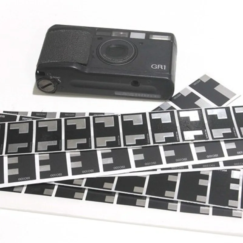 10 PCS 135 35mm 36EXP Bulk Film camera DX Code ISO 50 100 250 400 500 Label Hand Roll Sticker Auto Detect for Instamatic