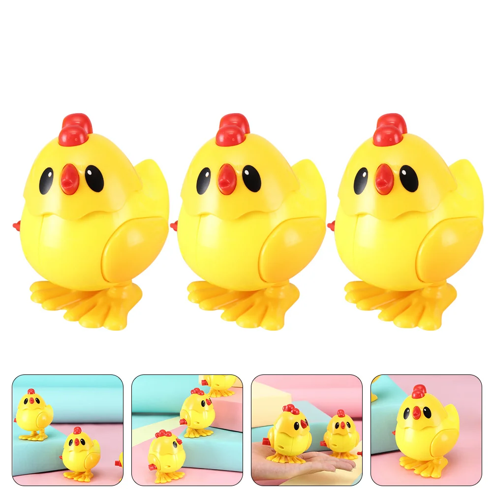 

3Pcs Wind-up Jumping Toys Kid Early Learning Clockwork Animals Cognitive Toys
