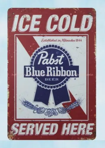 Декоративный дизайн ледяной холодный АТС синяя лента пивной металлический