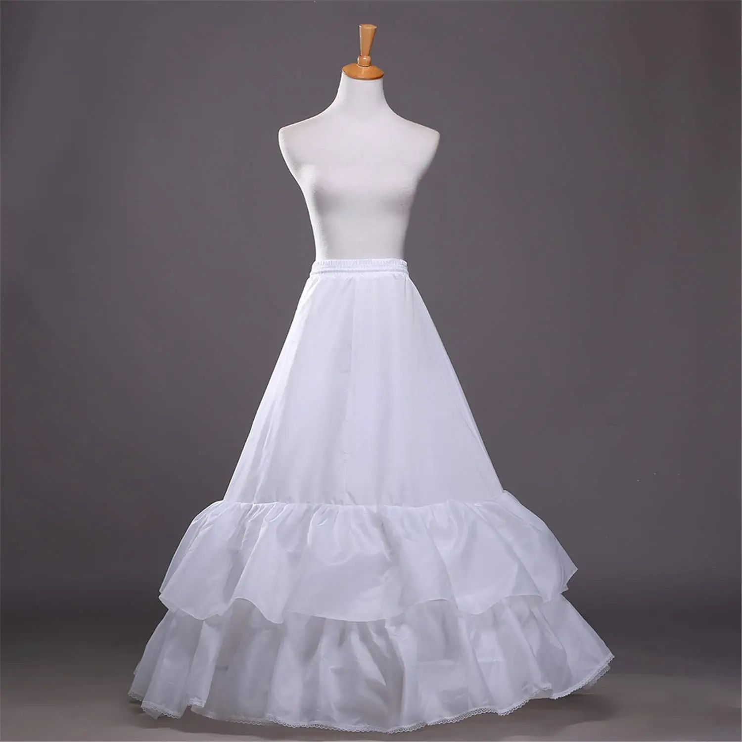 

Нижняя юбка-комбинация Crinoline, бальное платье-трапеция с 2 оборками, 2024