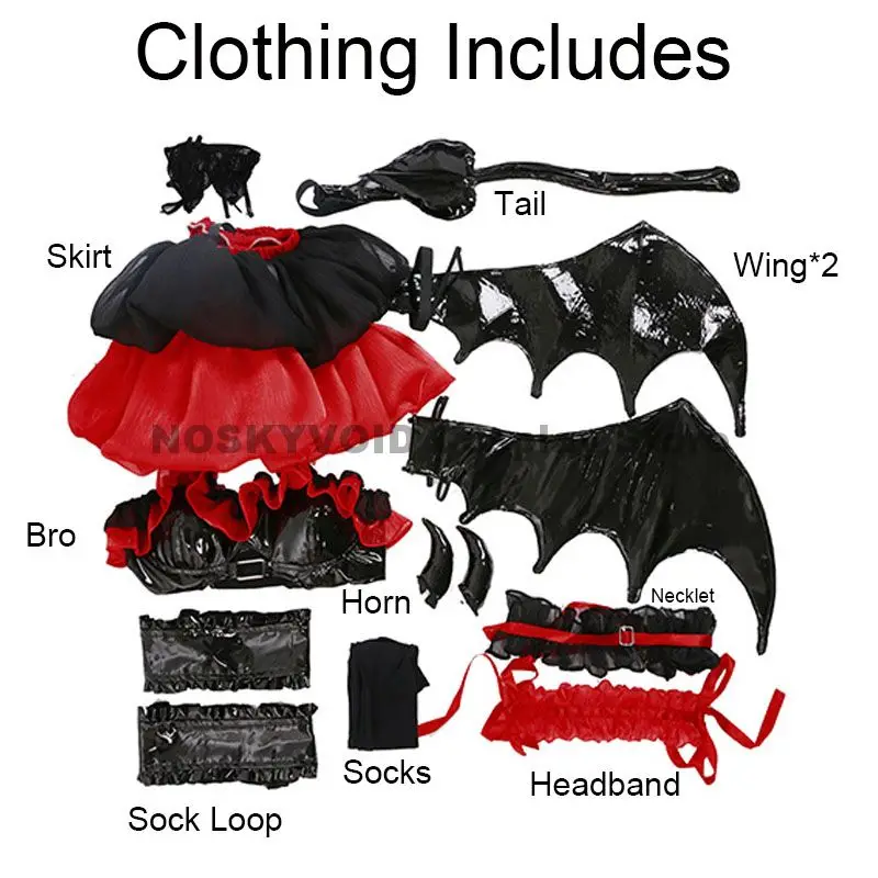 Date A Live Tokisaki Kurumi Косплей Костюм Кошмар Маленький Дьявол Сексуальная Одежда Крыло