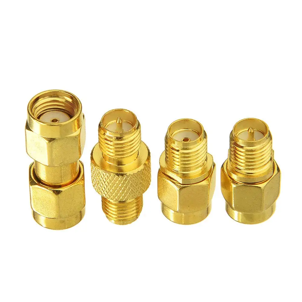 

SMA Female/Male to RP-SMA Female/Male RF Coaxial Coax Adapter Connector Kit Antenna Accessories