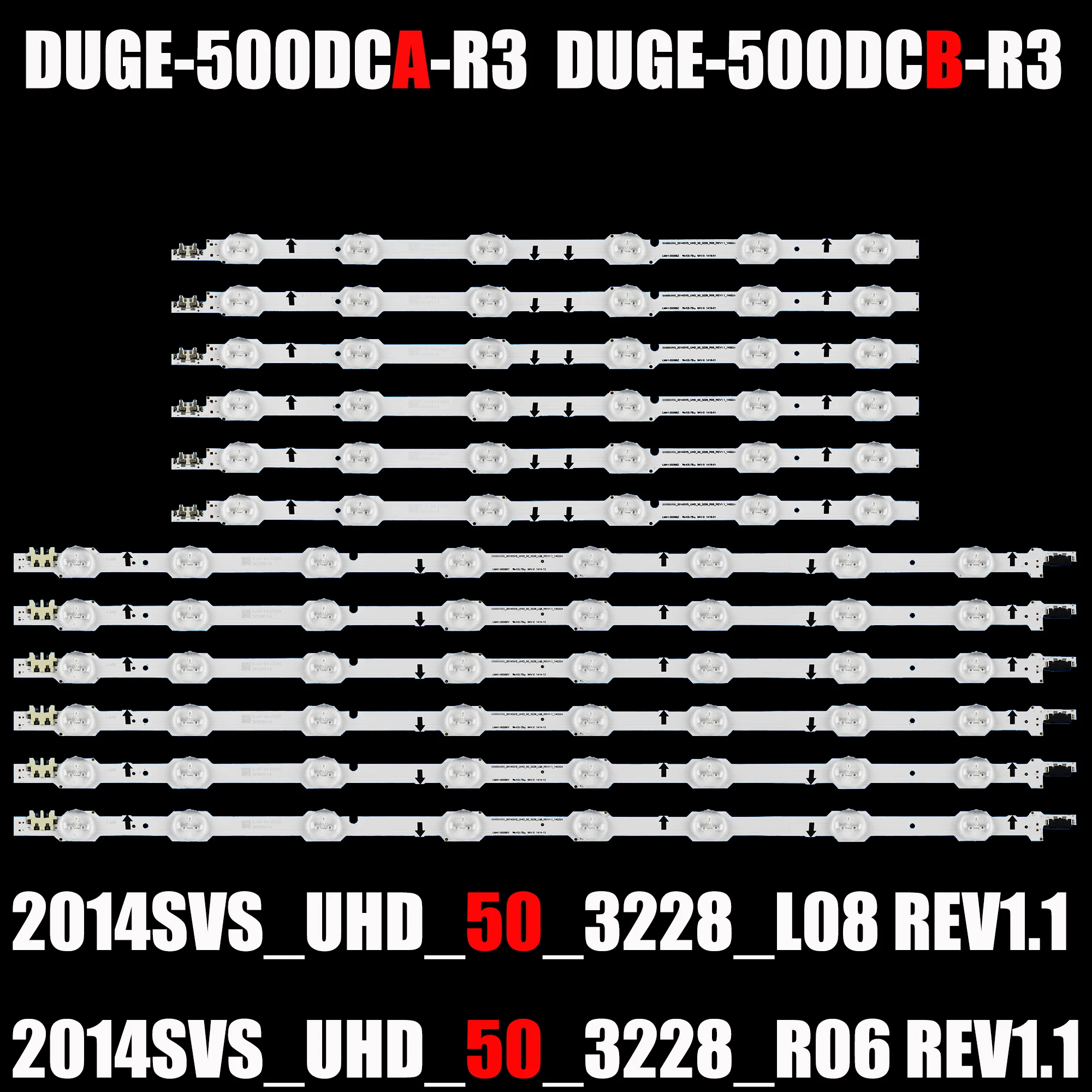 

Светодиодная лента для Samsung 50 дюймов LM41-00088Y