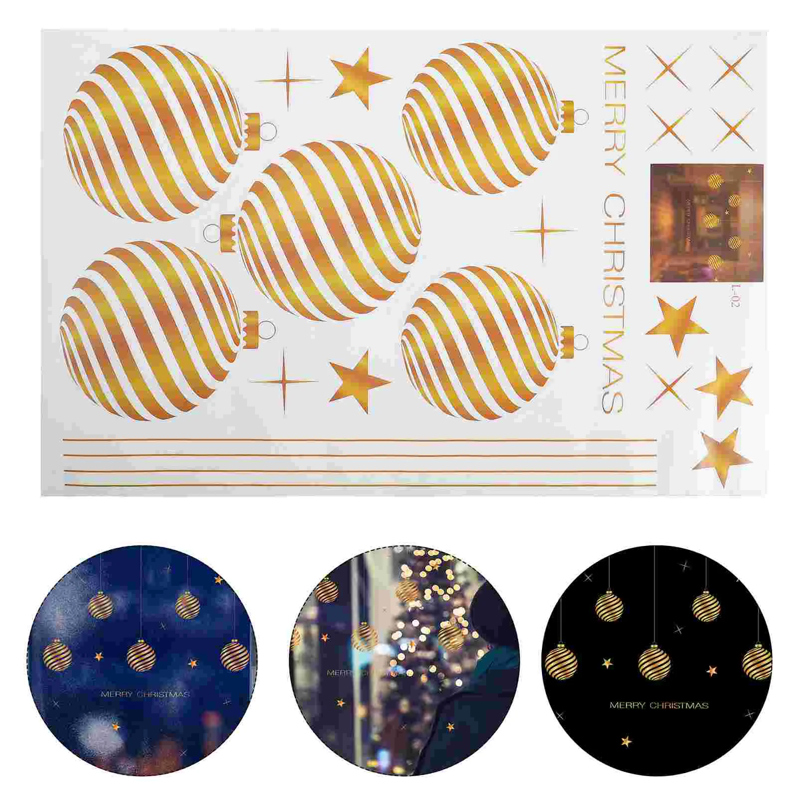 

Window Stickers for Christmas Party Christmas Window Decals Xmas Window Clings Holiday Window Decals Christmas Stickers