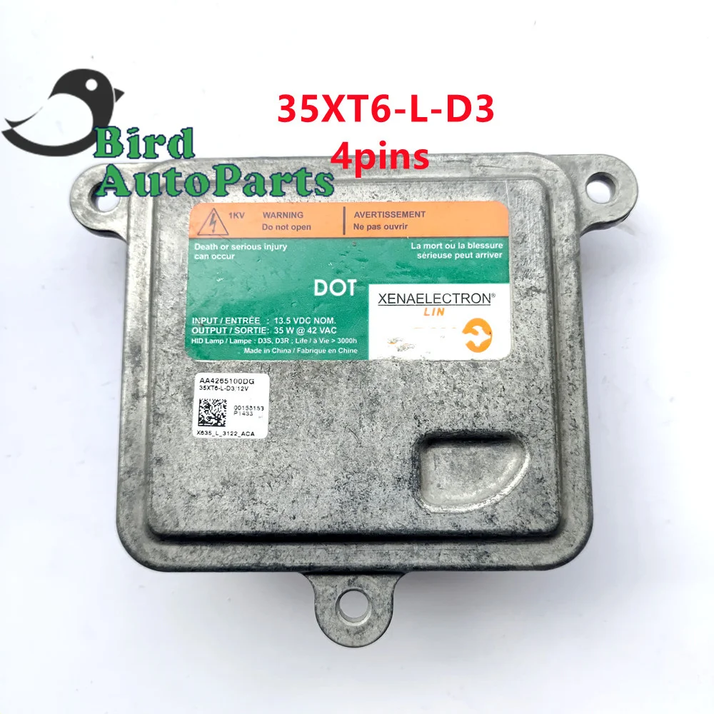35XT6-L-D3 AA4265100DG A57082B00DG оригинальный подлинный ксеноновый 4-контактный балластный модуль D3S для Os-ram