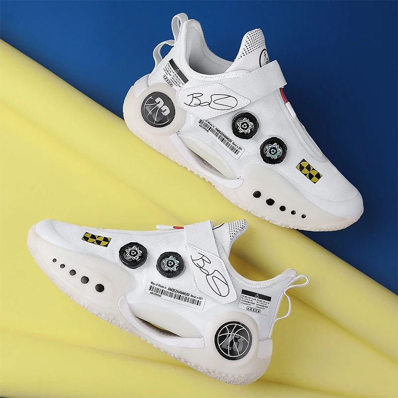 Баскетбольная обувь KuBang имеют фрикционные кроссовки настоящая