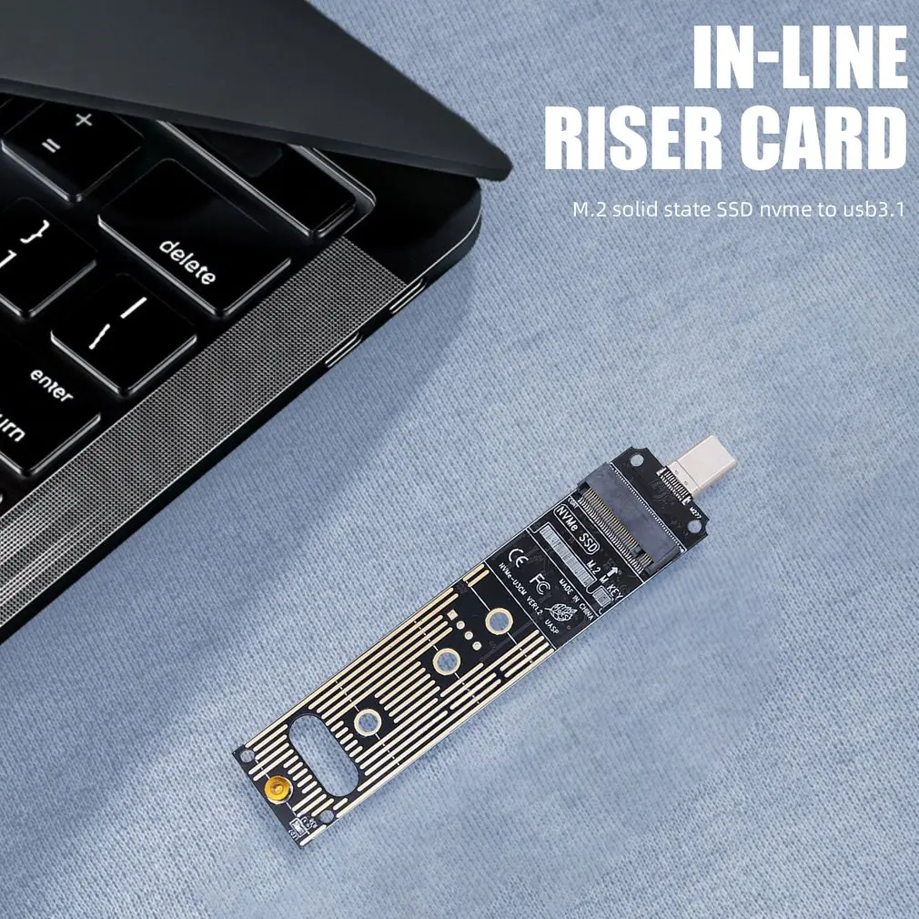 Фото Внутренняя карта-конвертер PCI-E в USB-A 3.0, адаптер M.2 NVME SSD в USB 3.1, 10 Гбит/с USB 3.1 Gen 2 для Samsung 970 960/для Intel, НОВИНКА №4
