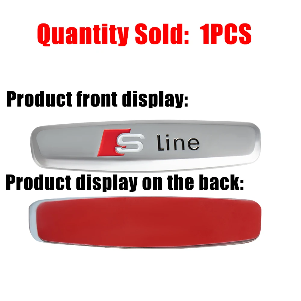 

Внутренние стулья автомобиля, значок, наклейка, авто, центральная консоль, эмблема сиденья, украшение для Audi Sline A3 A4L A5 A7 Q3 Q5L A6L A8L A4 A6 A8