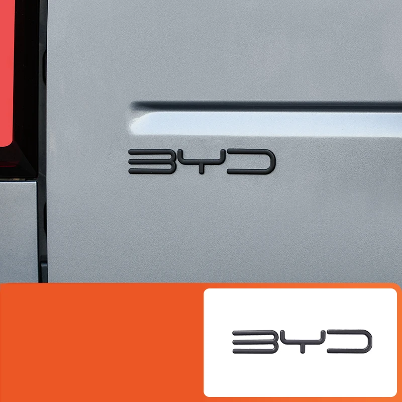 

Для BYD Leopard 5 2023-2024 BYD черный воин логотип автомобиля персонализированный спортивный логотип хвоста багажник затемненная наклейка меняющее украшение
