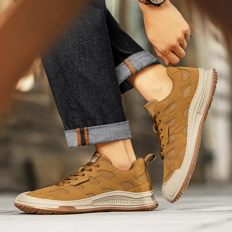 Кроссовки мужские теннисные роскошная обувь повседневные дышащие модные