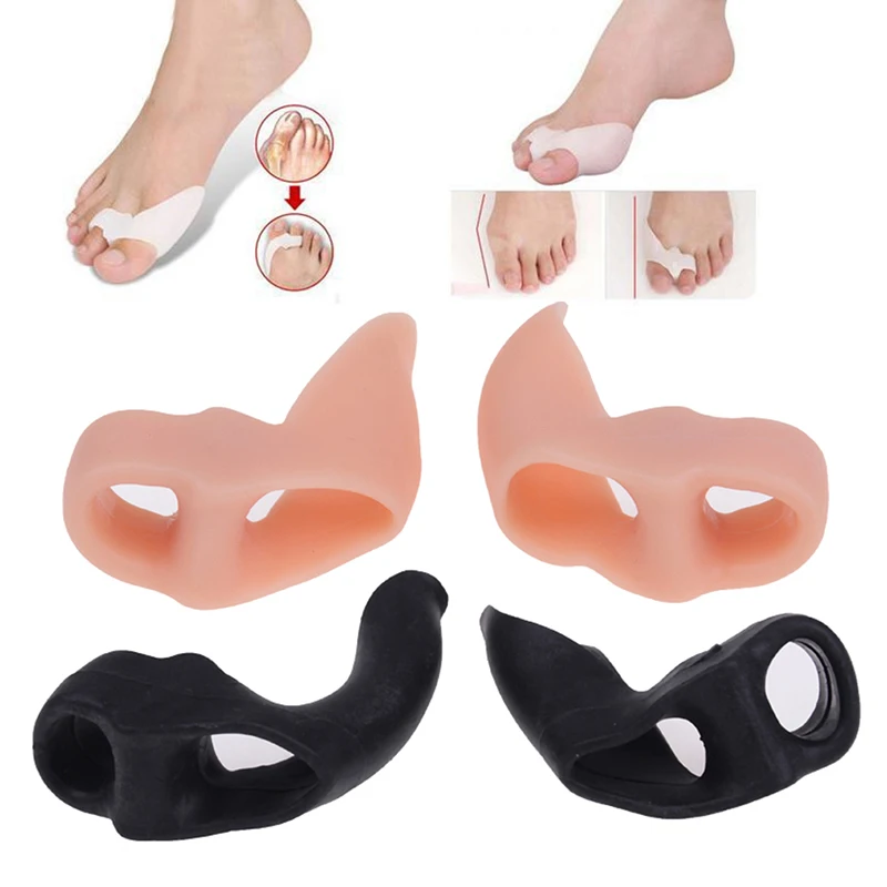 2pcs Hallux Valgus Pro Foot Toes Separator Toe Bunion Corrector Shield Orthopedic Braces Correct Orthotics Big Bone Toe Pillow