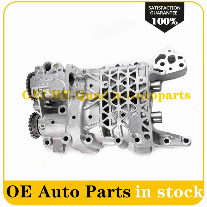 1P 06D103295S 06D103295 Новый масляный насос в сборе с балансирующим валом для Jetta Passat Golf AUDI