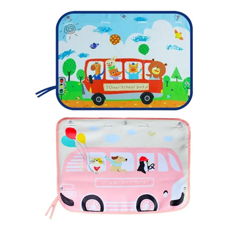 

Автомобильный солнцезащитный козырек, Универсальный милый мультяшный чехол для защиты от УФ лучей, детский чехол, аксессуары для интерьера автомобиля