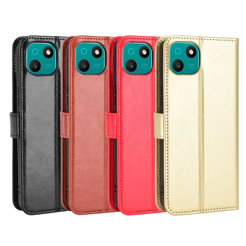 

Flip Leather Wallet Phone Case For Wiko 10 T10 T3 T50