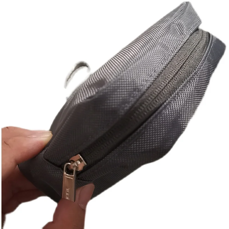 Tumi Travel Cable Bag Portable Digital USB Gadget Organizer Charger Wires Cosmetic Zipper Storage Pouch Kit Case