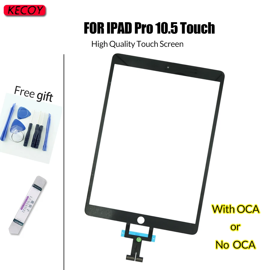 Original Peças para Tablet Ipad Pro 10 10.5 1st A1701 A1709 A1852 Lcd Touch Screen Display Substituição Digitador do Painel Sensor Painéis e LCDs p/ tablet