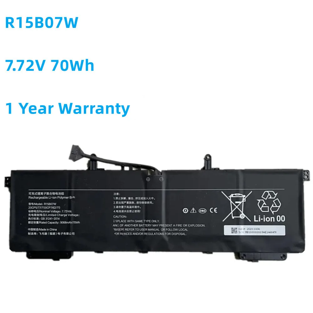 Новый R15B07W 7,72 V 70Wh Аккумулятор