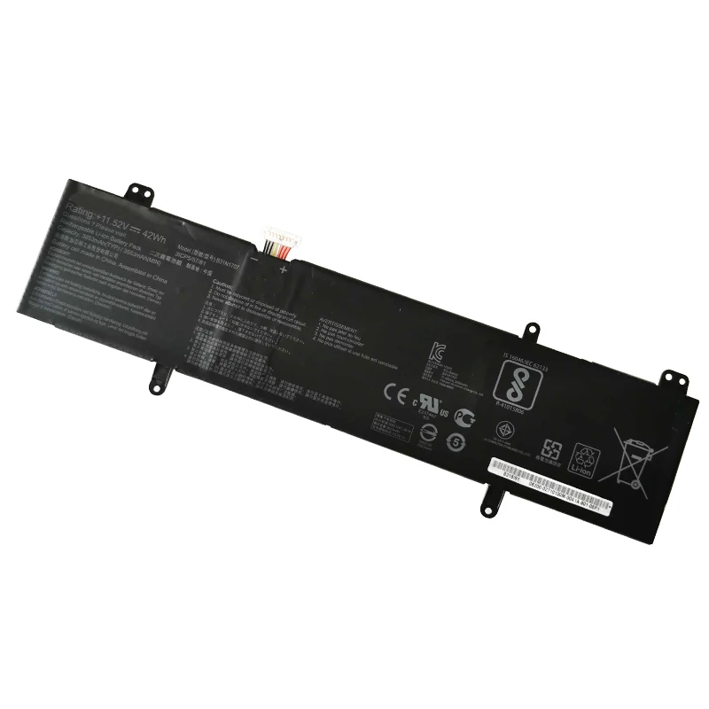 Оригинальный аккумулятор B31N1707 для ноутбука ASUS VivoBook S14 S410UQ S410UN S41OUN S4100V S4100VN S4200U X411UA