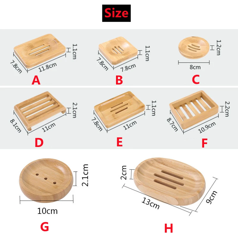 Новинка деревянный держатель для мыла из натурального бамбука стойка хранения