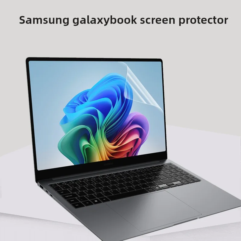 Фото Для 15,6-дюймового SAMSUNG Galaxy Book5/4/3 360, пленка для клавиатуры ноутбука, чехол для ключей, защитная пленка для экрана высокой четкости №2