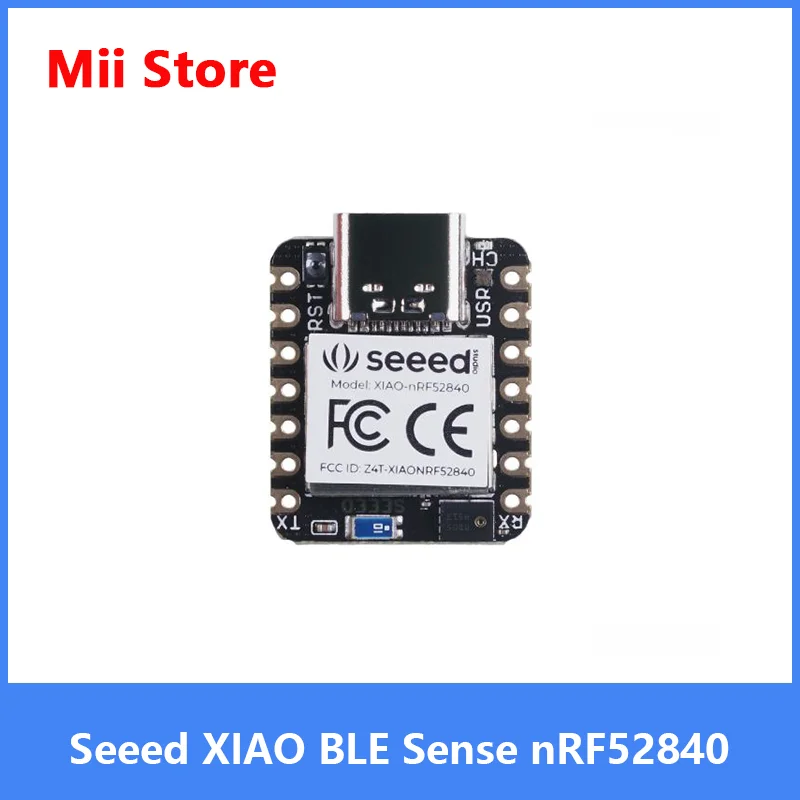 Seeed XIAO BLE Sense nRF52840 с датчиком и Bluetooth5.0 -TinyML/TensorFlow Lite-ру/микрофон