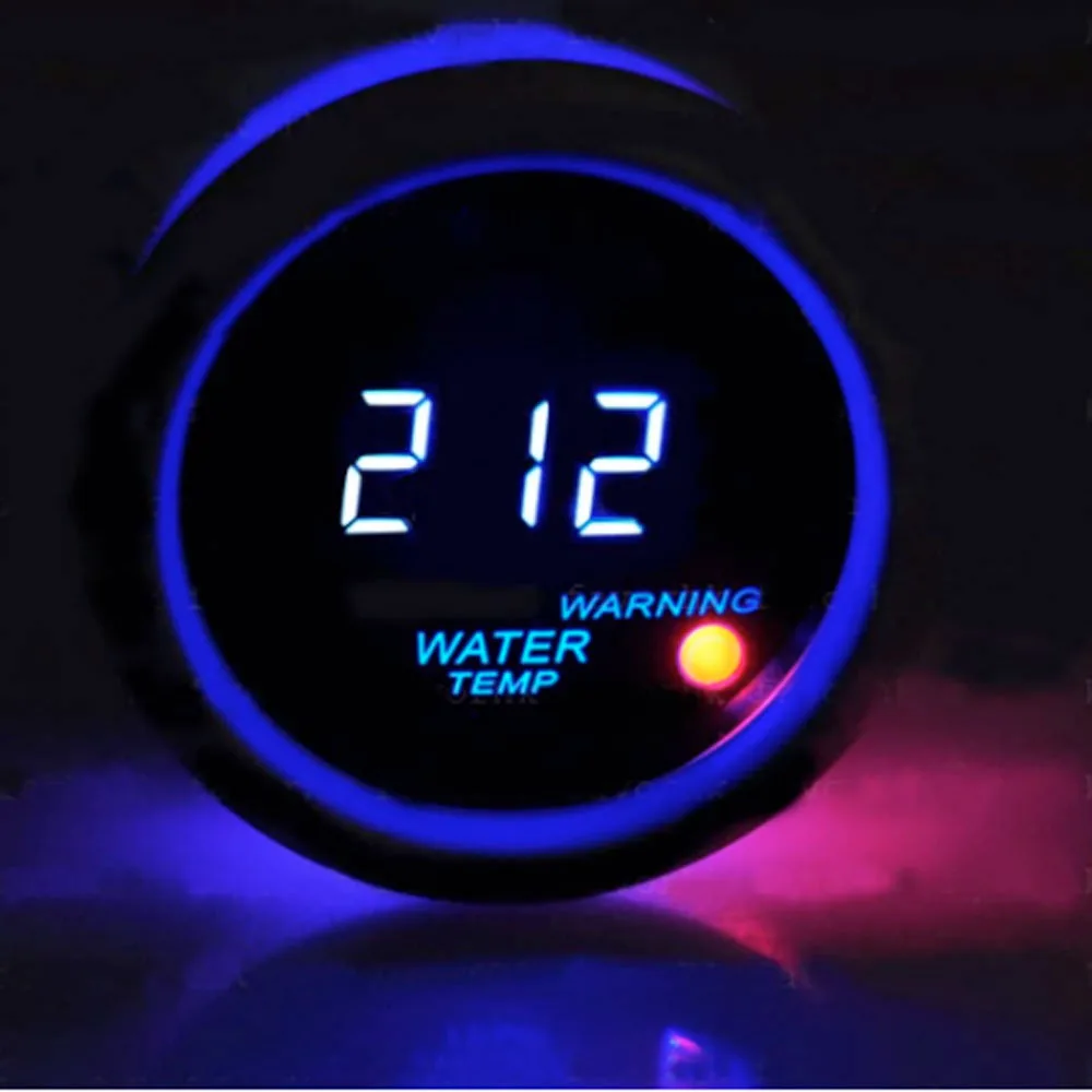 

Цифровой прибор для измерения температуры воды, красный/синий светодиод по Фаренгейту, 52 мм, 2 дюйма