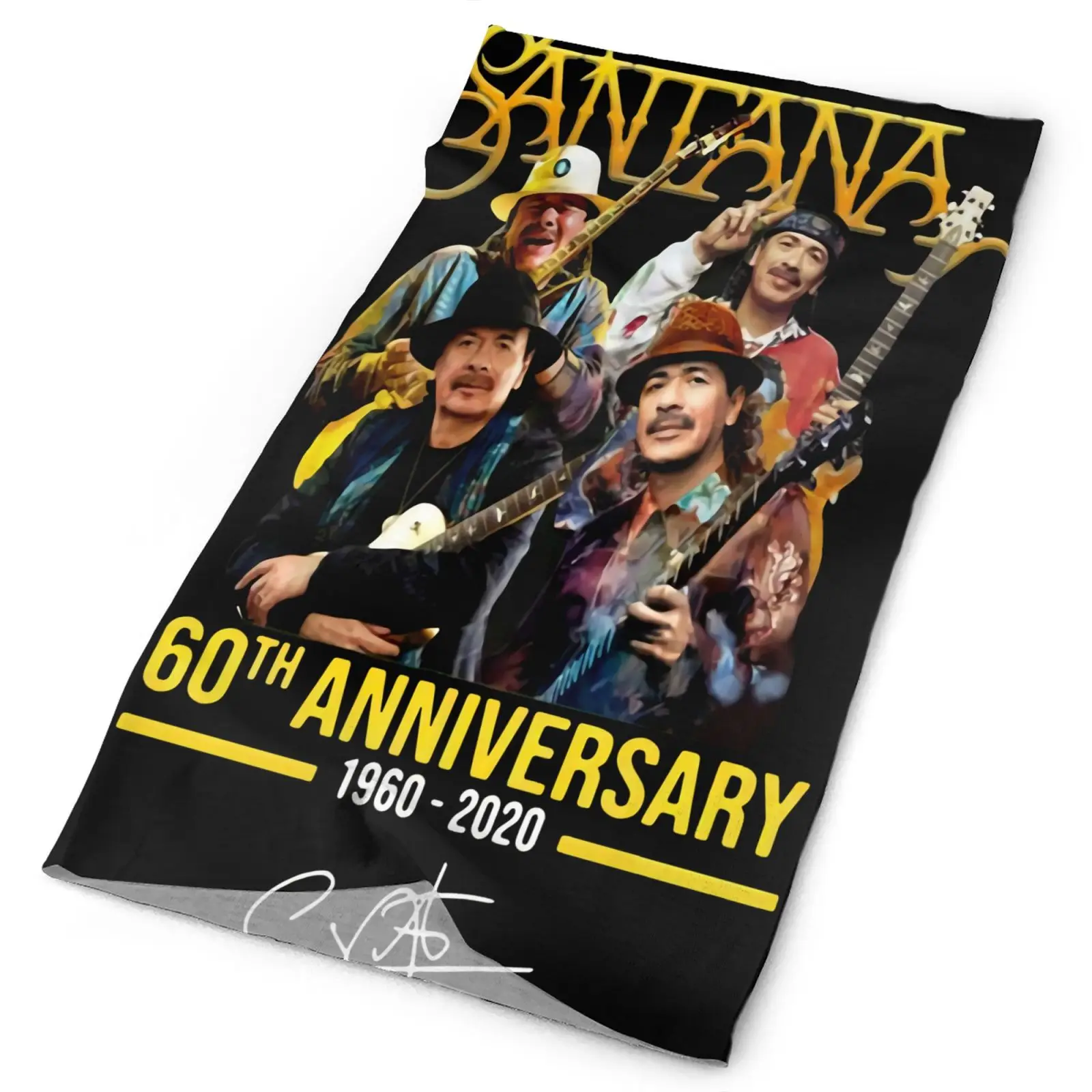 

Мужская бандана Santana на годовщину 60-летия 1960 2020 Band 1953, модная маска, лыжные банданы, головной шарф, маска для лица, модная туристическая маска