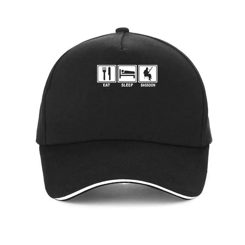 

Gorra de beisbol de цикл для музыки, gorro de beisbol de moda, gran предложение, инструмент для музыки, Eat Sleep Bassoon,