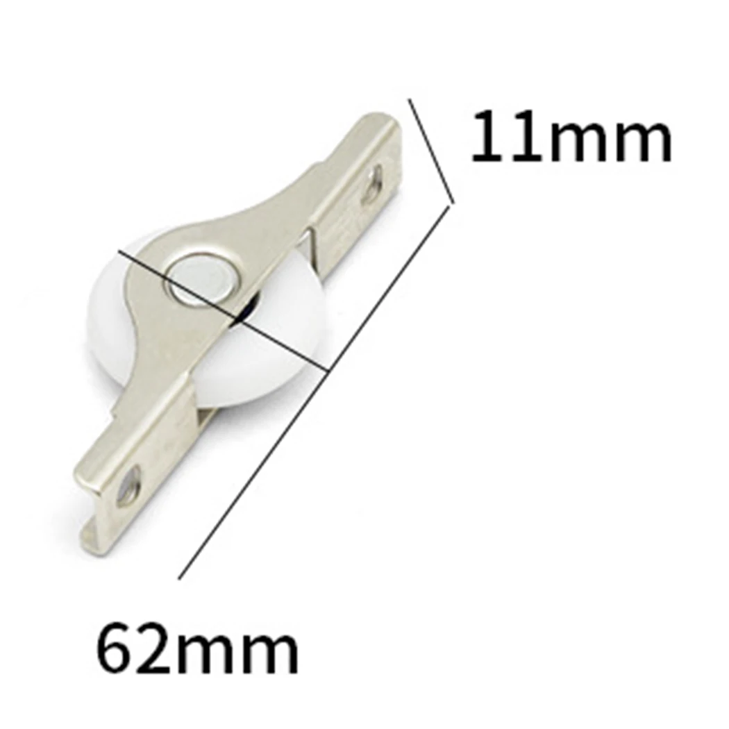 6pcs Kitchen Wardrobe Sliding Door Roller Cabinet Casement Pulley Nylon Wheel Window Furniture Hardware |