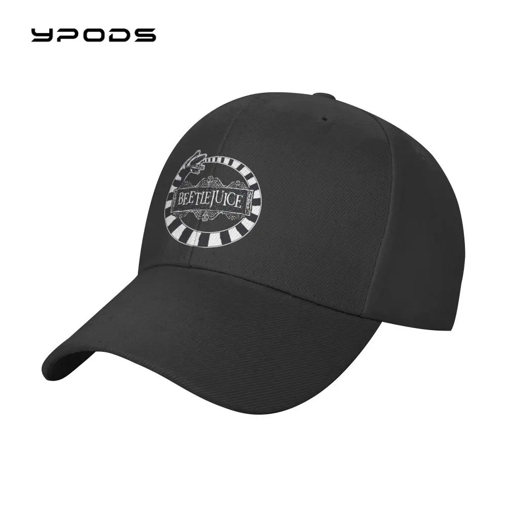 

Baseball Hat for Men BeetlejuiceTim Burton Horror Movies Casual Retro Gorras Trucker Cap Moto Gp Baseball Cap Dropshipping