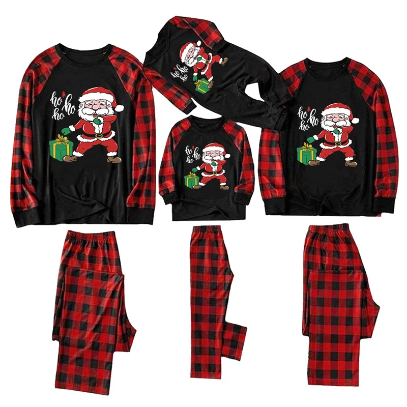 

2022 New Christmas Family Matching Pajamas Cosplay Family Girls Boys Mom And Me Dad And Me Homewear