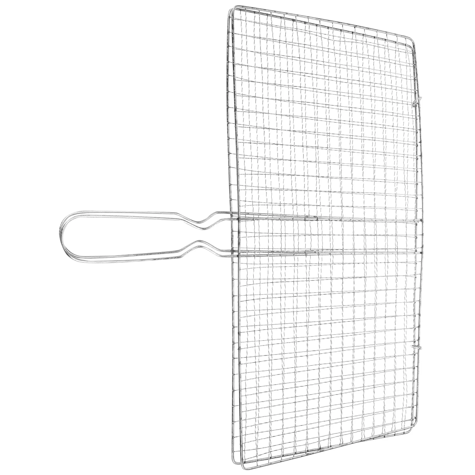 Аксессуары для гриля сетка барбекю корзина рыбы уличная серебряная из