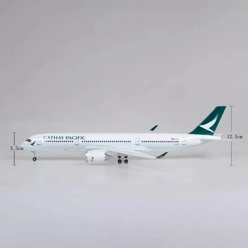 Самолёт A350 B747 47 см масштаб 1/142 модель авиакомпании Cathay Pacific светильник кие