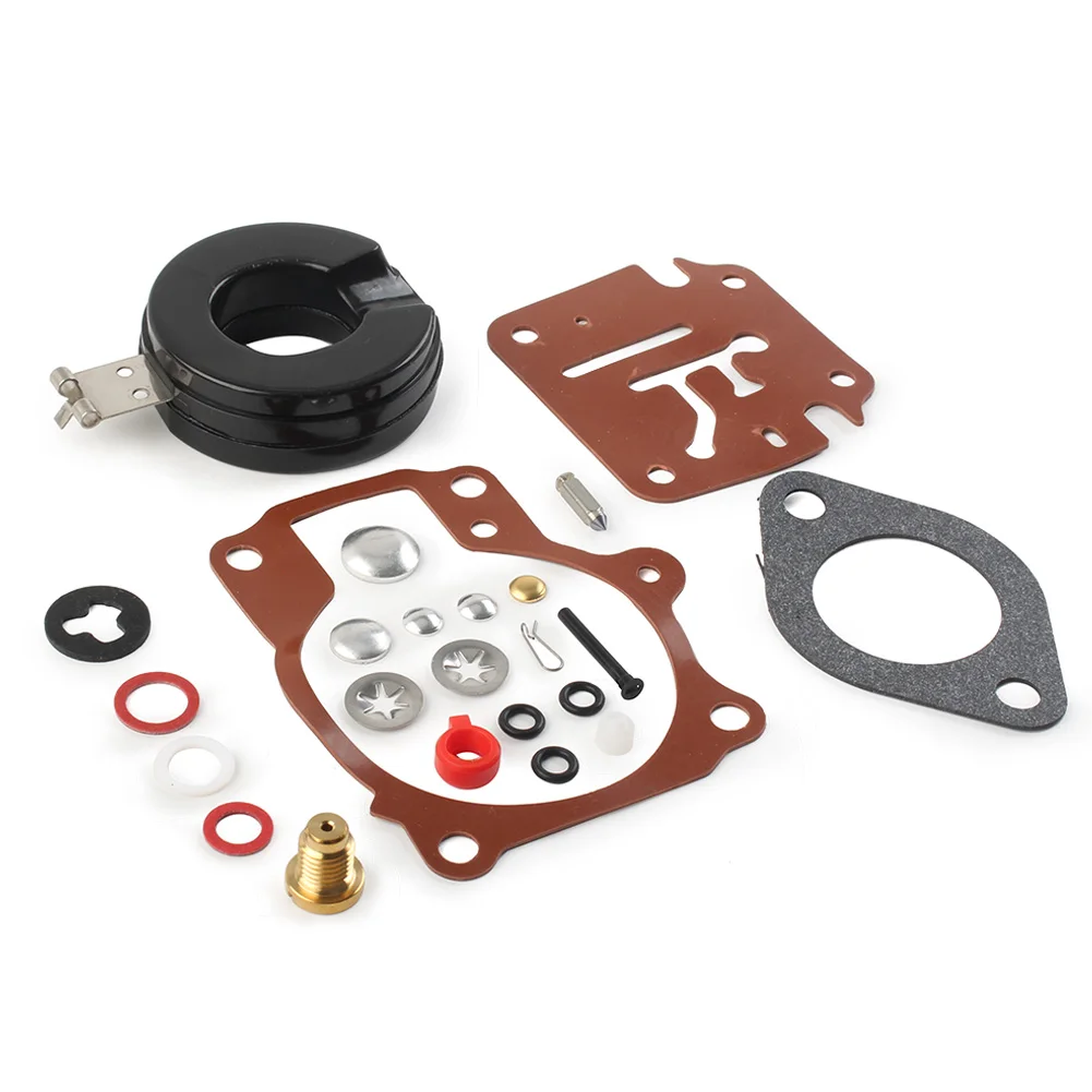 Ремкомплект карбюратора для Johnson Evinrude 18 20 25 28 30 35 40 45 48 л.с. 396701 392061 398729 18-7222 18-7042