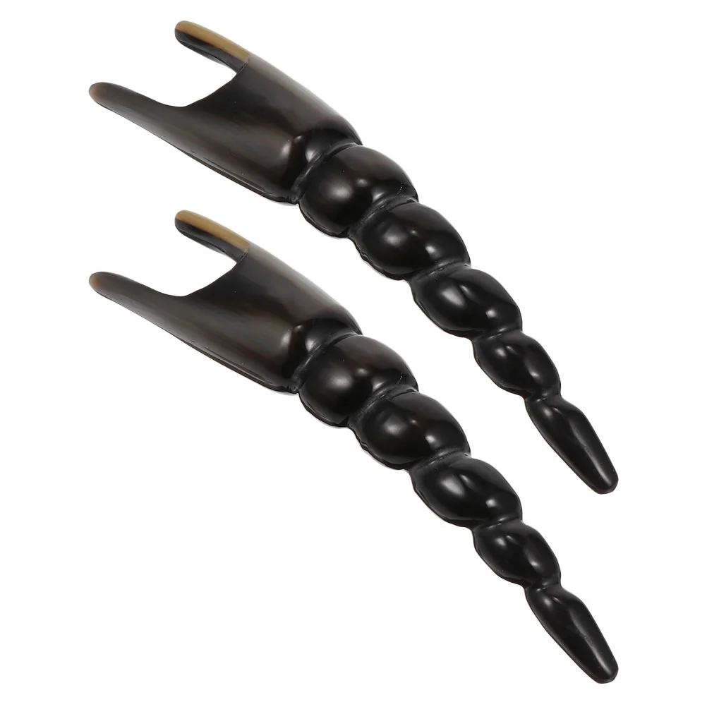 

2pcs Portable Scraping Sticks Beauty Rods Scraping Sticks (Black)