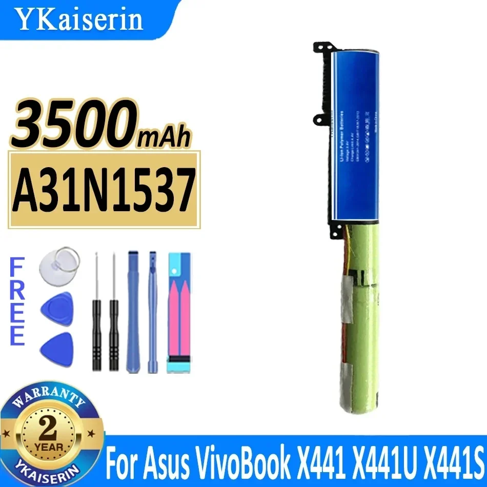 Аккумулятор ykaisin A31N1537 на 3500 мАч для Asus VivoBook X441SA X441SC X441UA X441UV R414U F441U A441U A441UV R541UA A441N