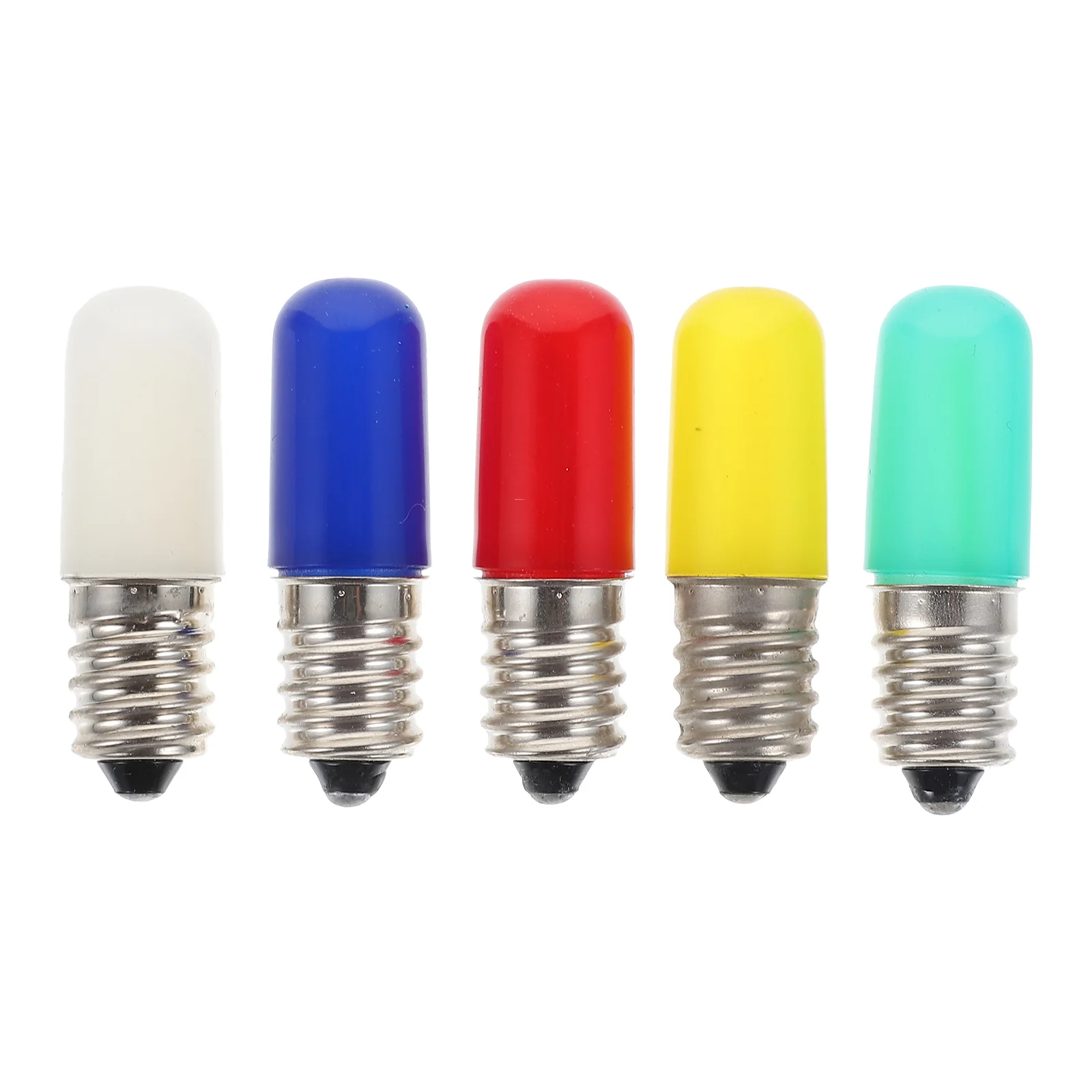 

5 Pcs Outdoor Light Bulb Colored Energy Efficiency Colorful Bulbs Market Lamp Decoration Party Plastic