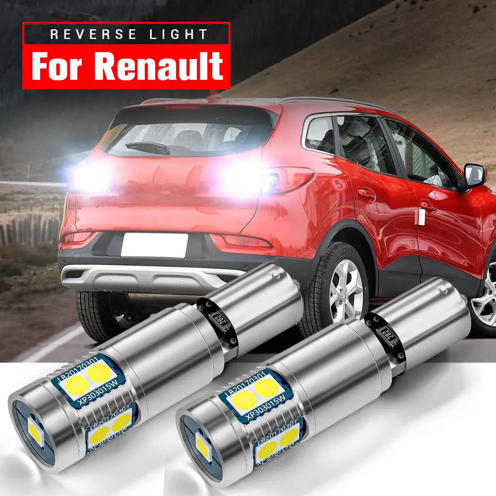 

2x LED Reverse Light Lamp Backup Blub H21W BAY9S 64136 Canbus Error Free For Renault Clio 4 Kadjar 2015 2016 2017 2018 2019 2020