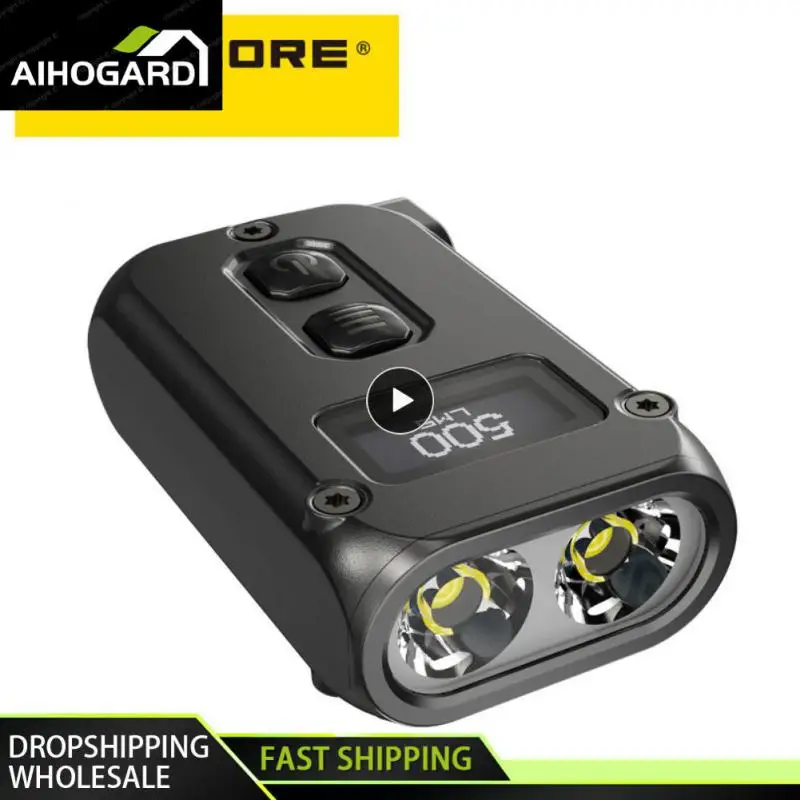 

1/2/3 шт. TINI2 500 люмен OLED умная двухъядерная клавиатура, технология сна APC, длительный режим ожидания, с использованием USB Type-C зарядки