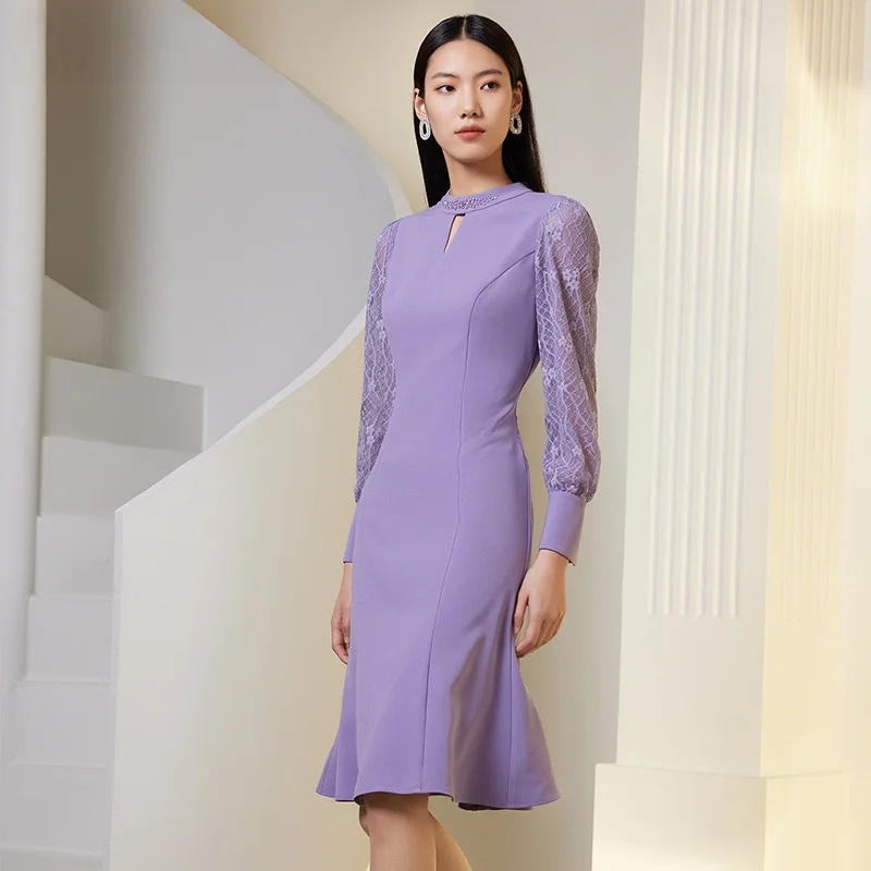 [Распродажа] Same Sle with Mall 2023 осеннее новое темпераментное элегантное облегающее