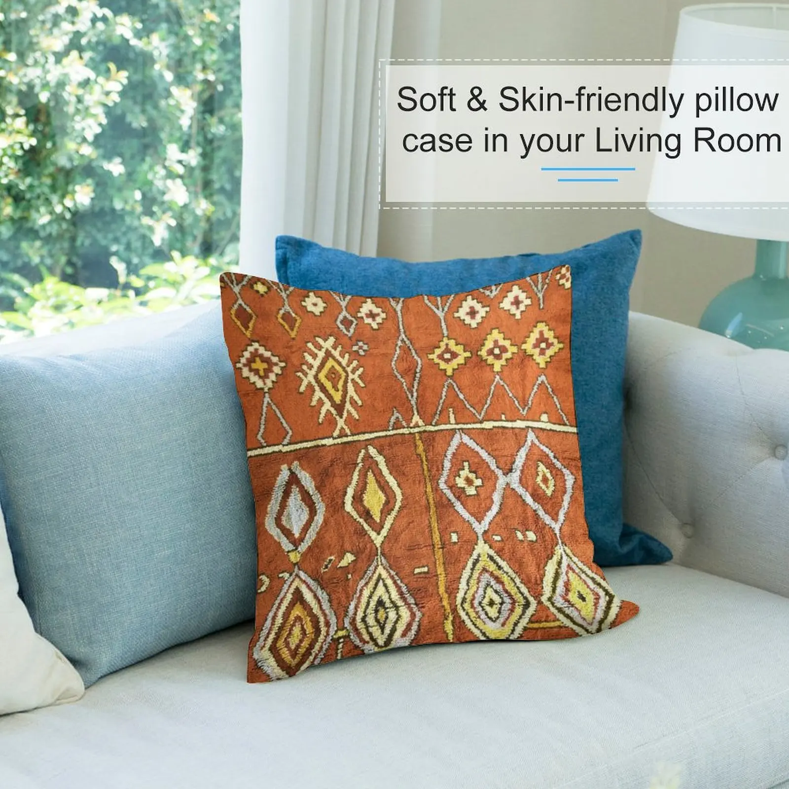 Традиционная Восточная Марокканская берберская дизайнерская диванная подушка