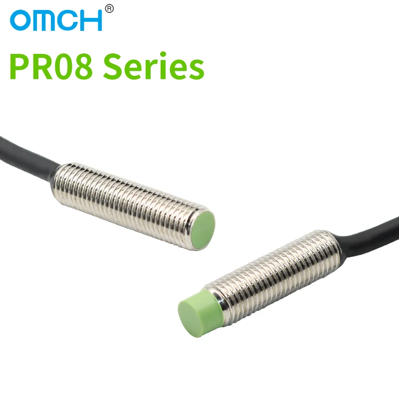 OMCH PR08 M8 Индуктивный датчик приближения 1 5 2 мм Расстояние обнаружения NPN PNP NO NC DC12-24V