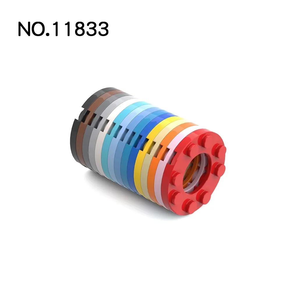 50 шт. MOC монта частица 11833 4x4 за блоки ди существиzione parti mattoni fai-da-te премиум sfuso giocattoli